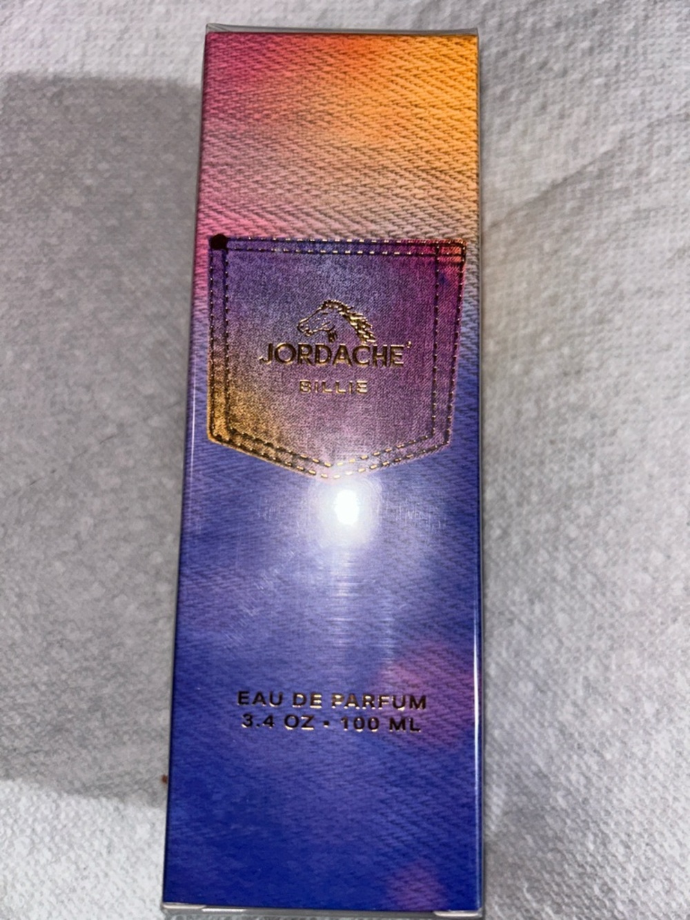 Jordache Billie Eau de Parfum – Blue and Purple Gradient 3.4 oz 100ML